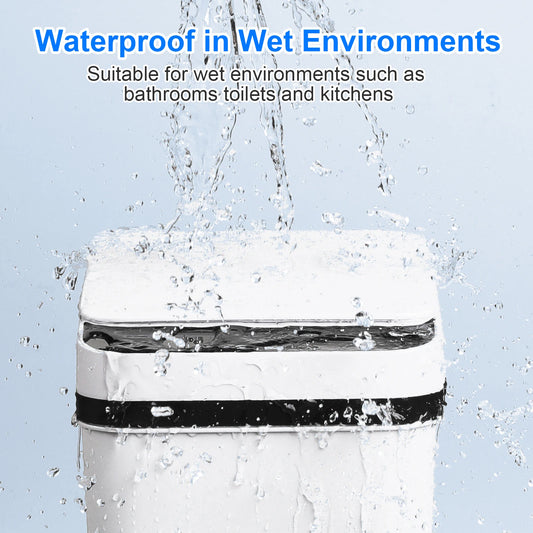 2 Pack Automatic Trash Cans Touchless Motion Sensor