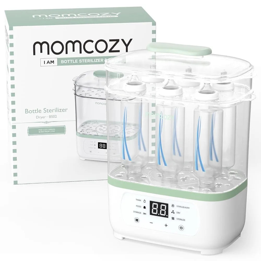 Bottle Sterilizer and Dryer, 8-in-1 Electric Steam