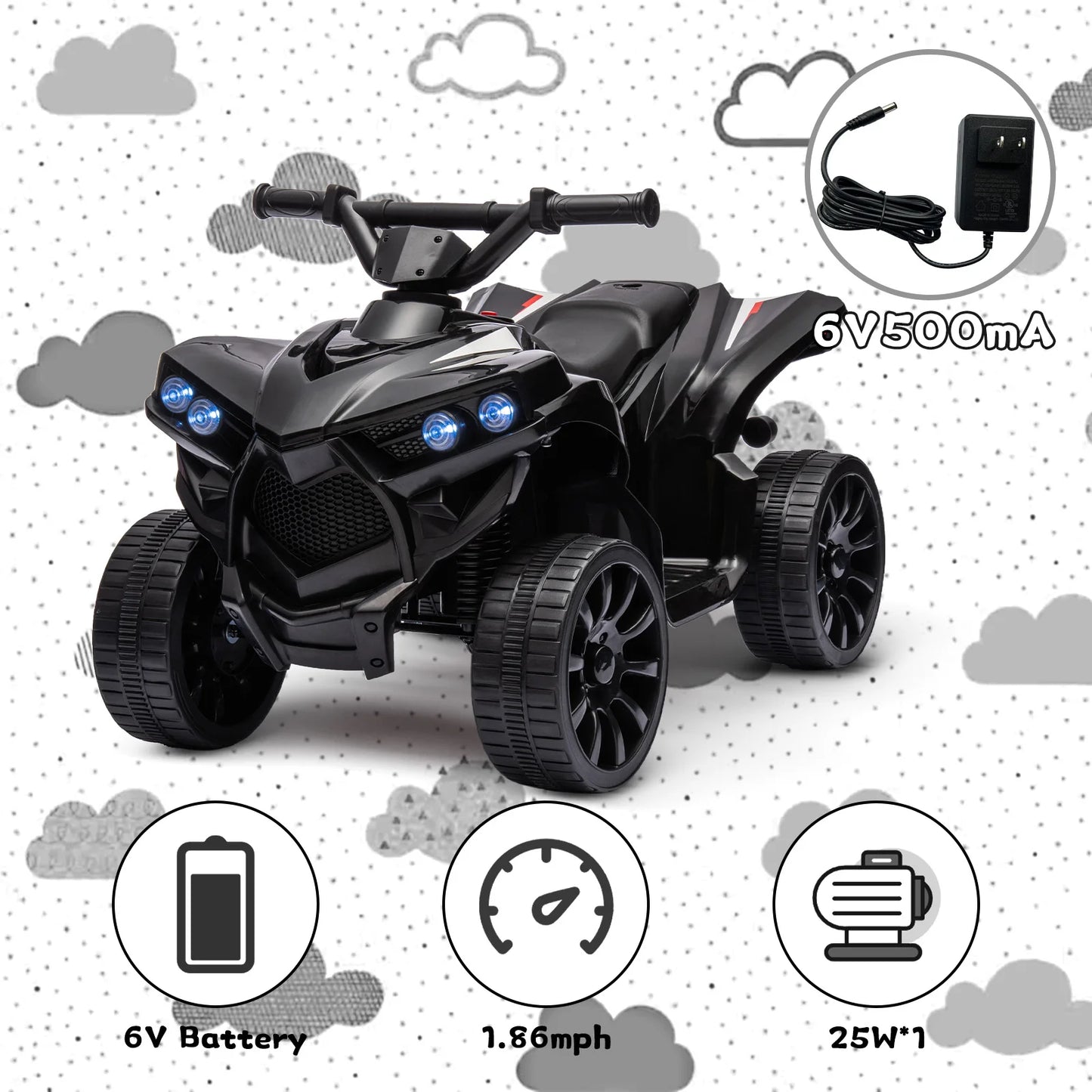 Battery Powered Electric Vehicle, Children