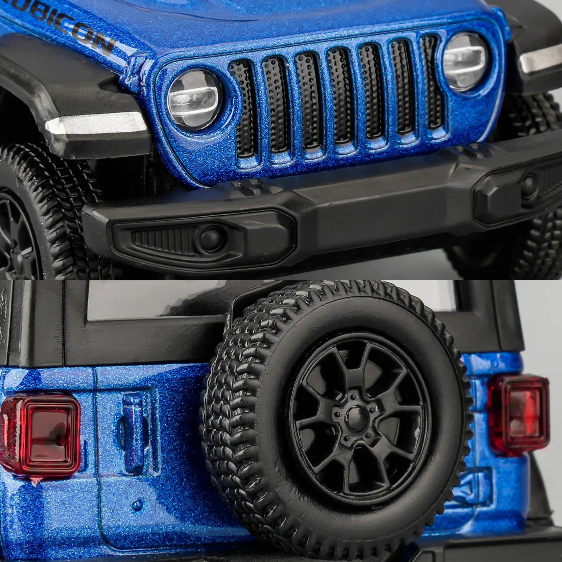 Jeep Wrangler Rubicon Alloy Model Toy Car