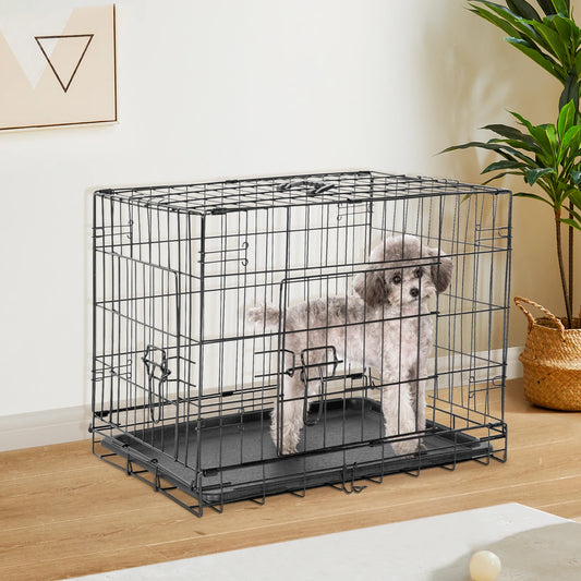 Dog Cage Folding Metal Wire