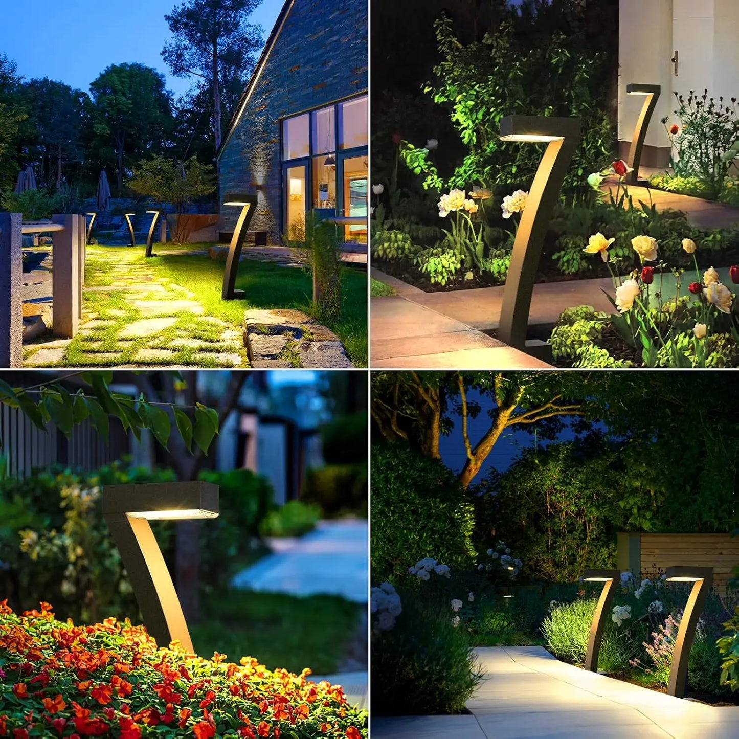 Bright Solar Outdoor Lights Pathway,