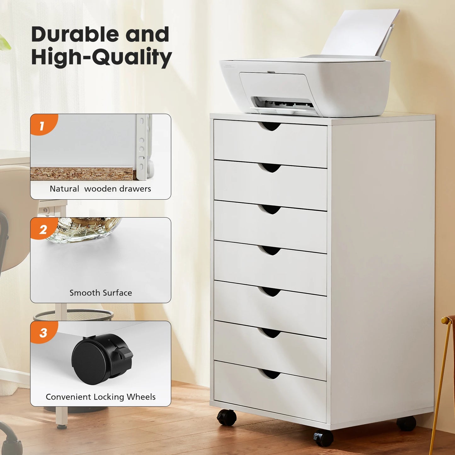 7 Drawer Chest Dressers