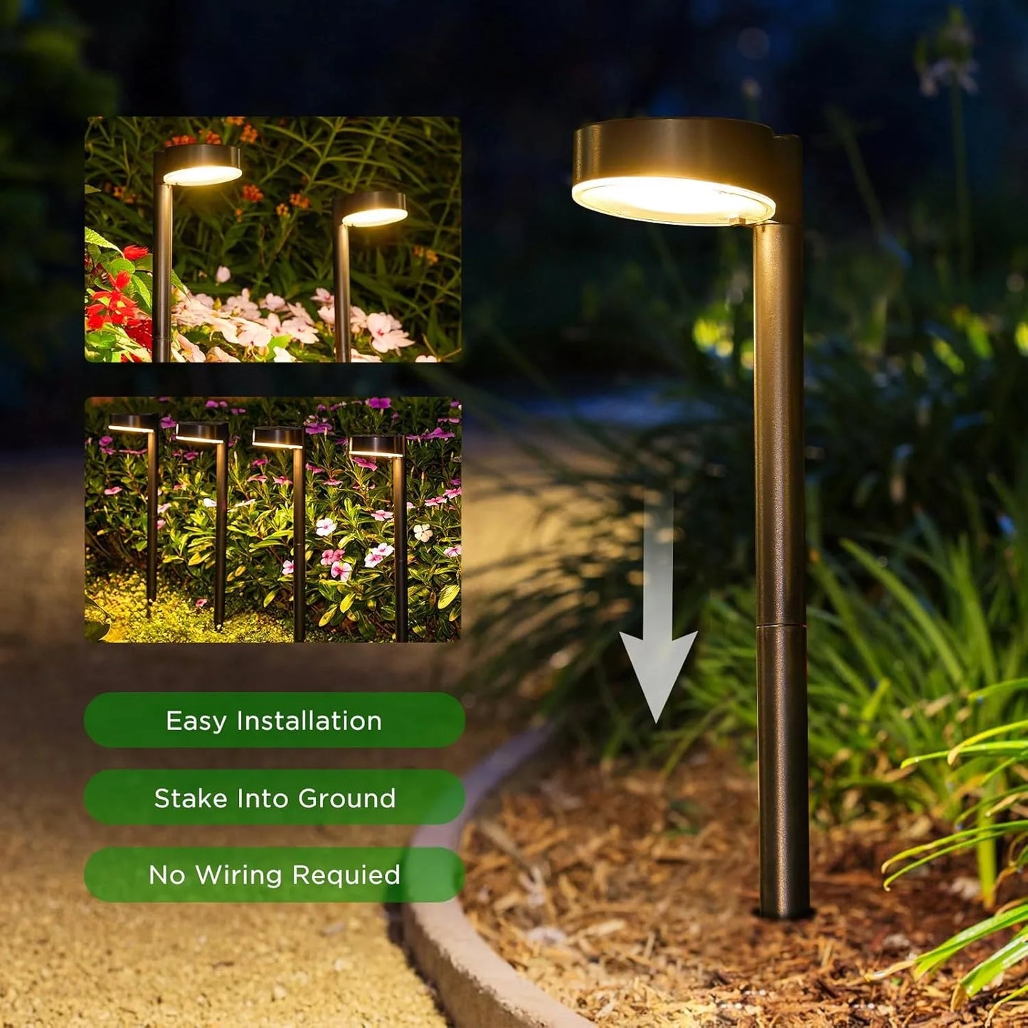 Solar Pathway Lights Outdoor