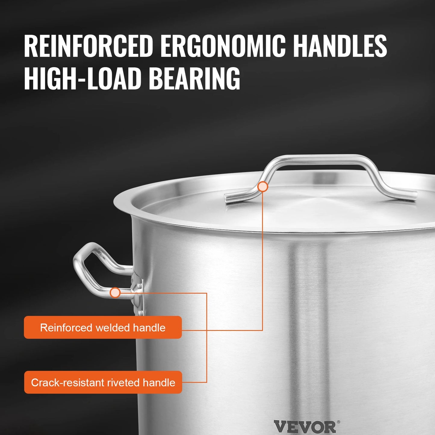 42 Quart Stainless Steel Cookware Stockpot