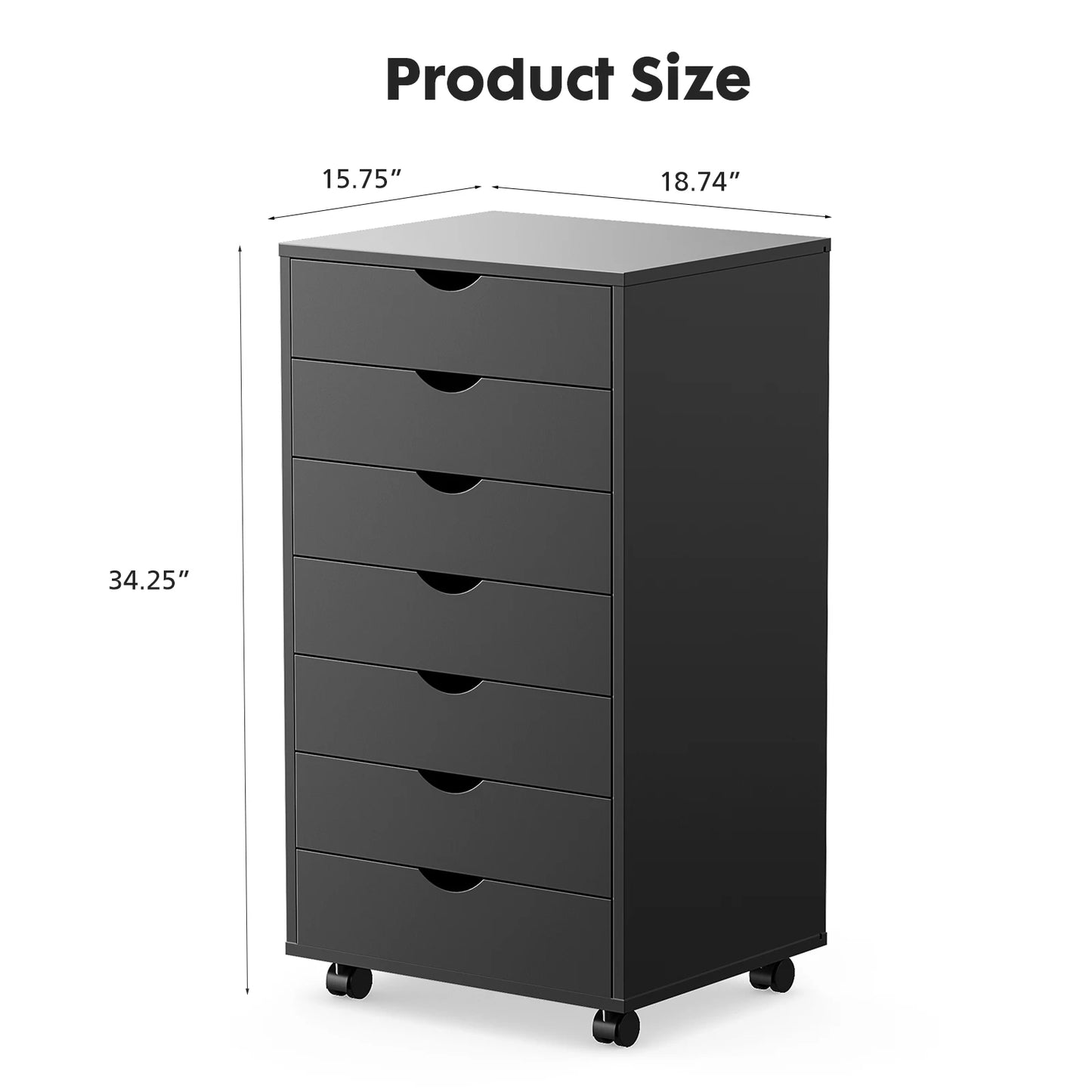 7 Drawer Chest Dressers