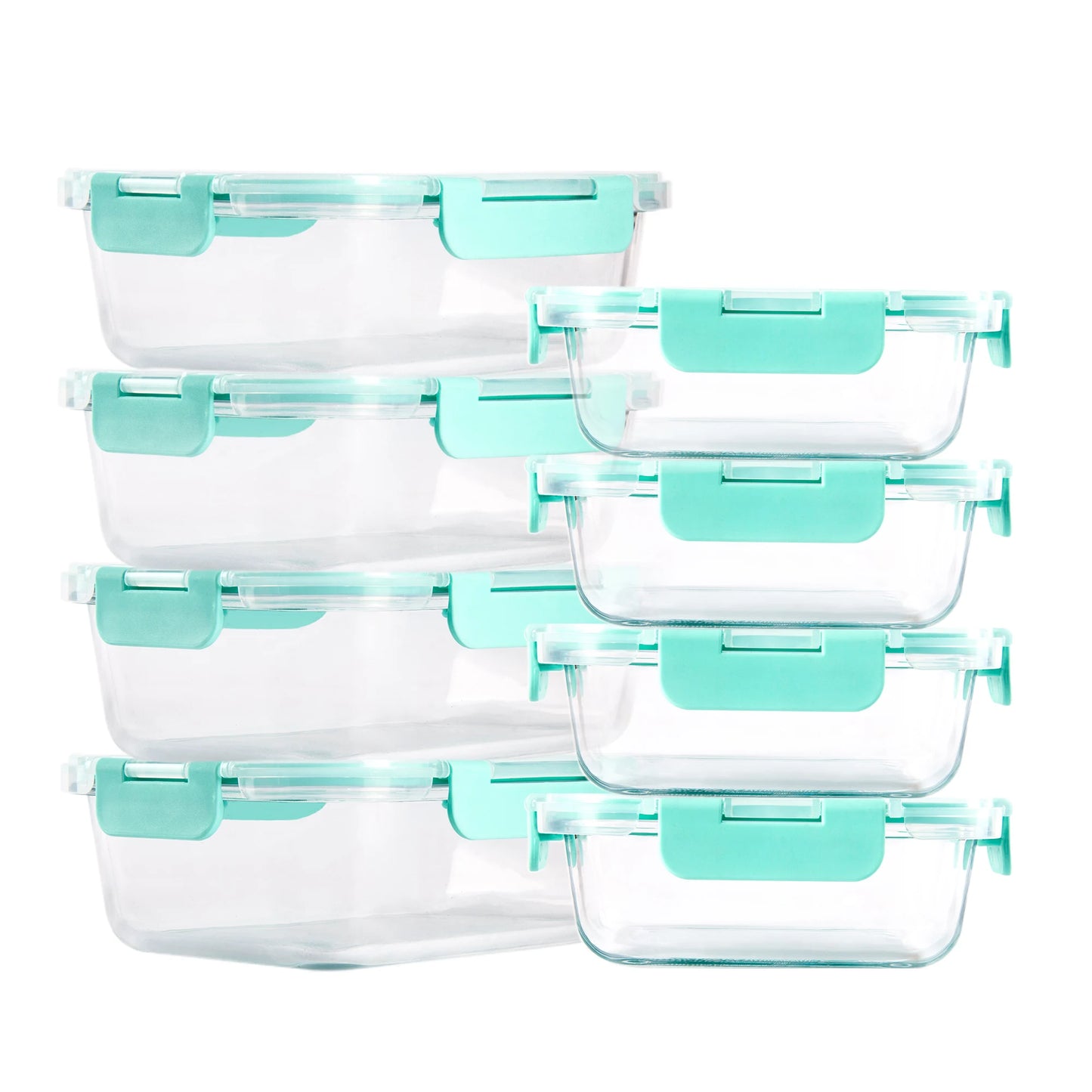 Glass Food Storage Containers Set