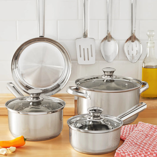 Nonstick Stainless Steel Cookware Set