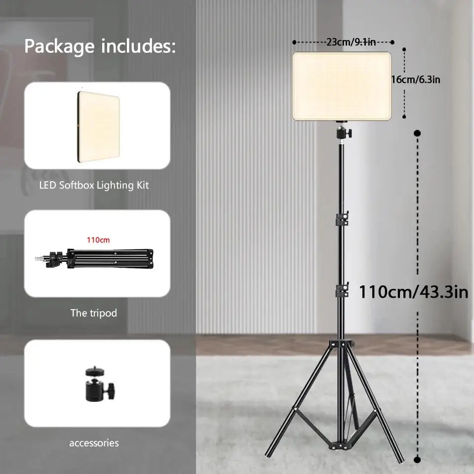 Photo Studio Lamp With Tripod