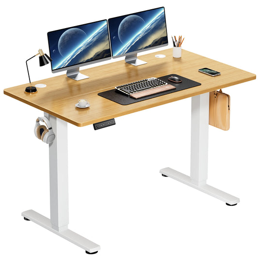 Electric Standing Desk Height Adjustable 40x24 Inch Stand Up