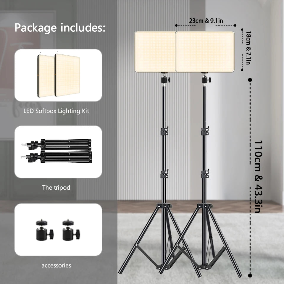 Photo Studio Lamp With Tripod
