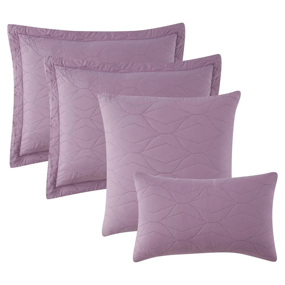 Twin Quilt Set 4-Piece Lightweight Bedspread