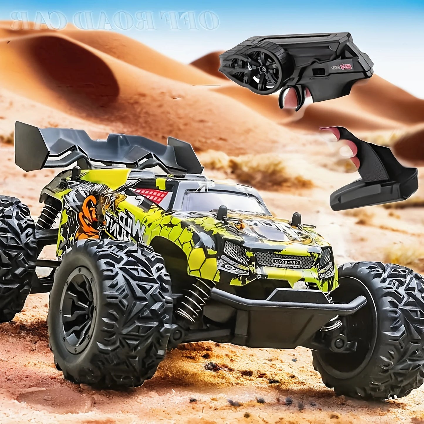 Children's Toy Off-Road Remote Control LED Car