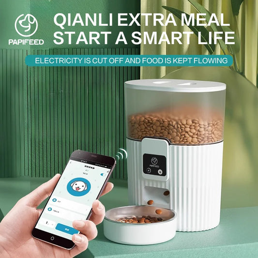 Pets automatic feeder