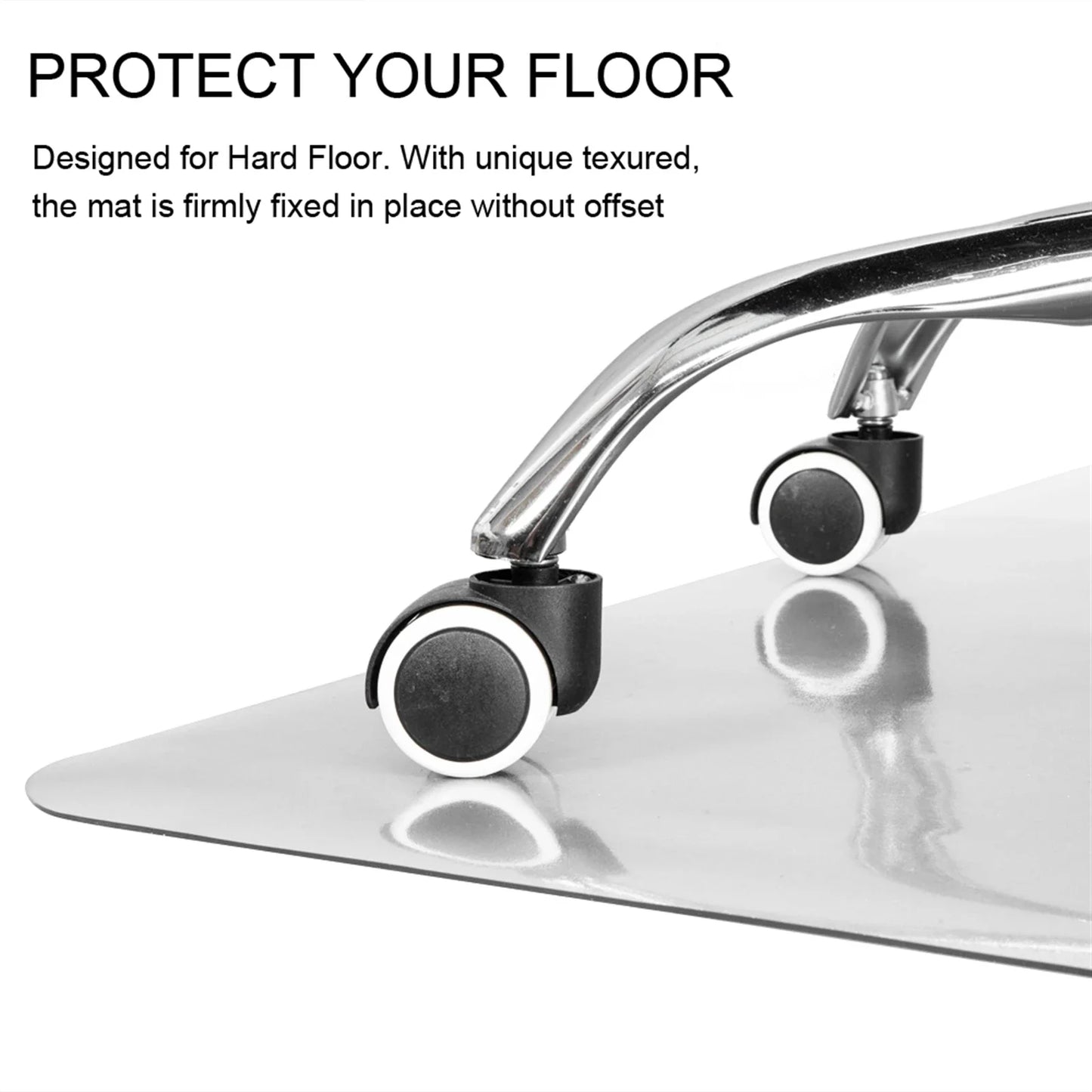 PVC Dull Polish Chair Mat Protection Floor Mat