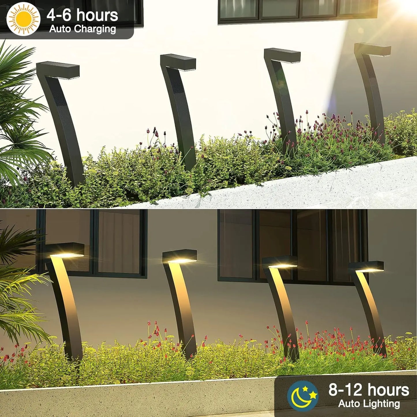 Bright Solar Outdoor Lights Pathway,