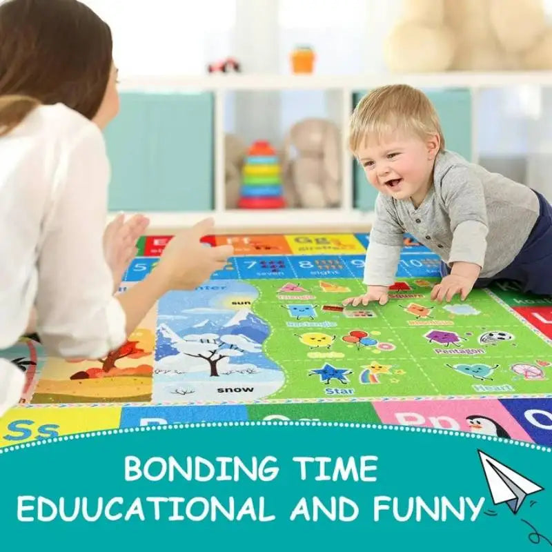 Kids Play Rug Educational & Fun Carpet
