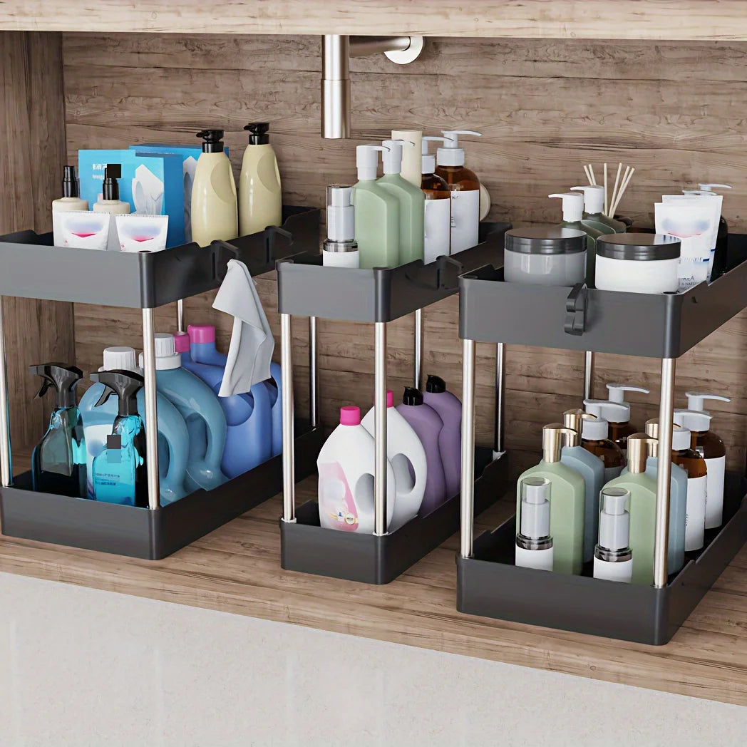 Under Bathroom Sink Organizers