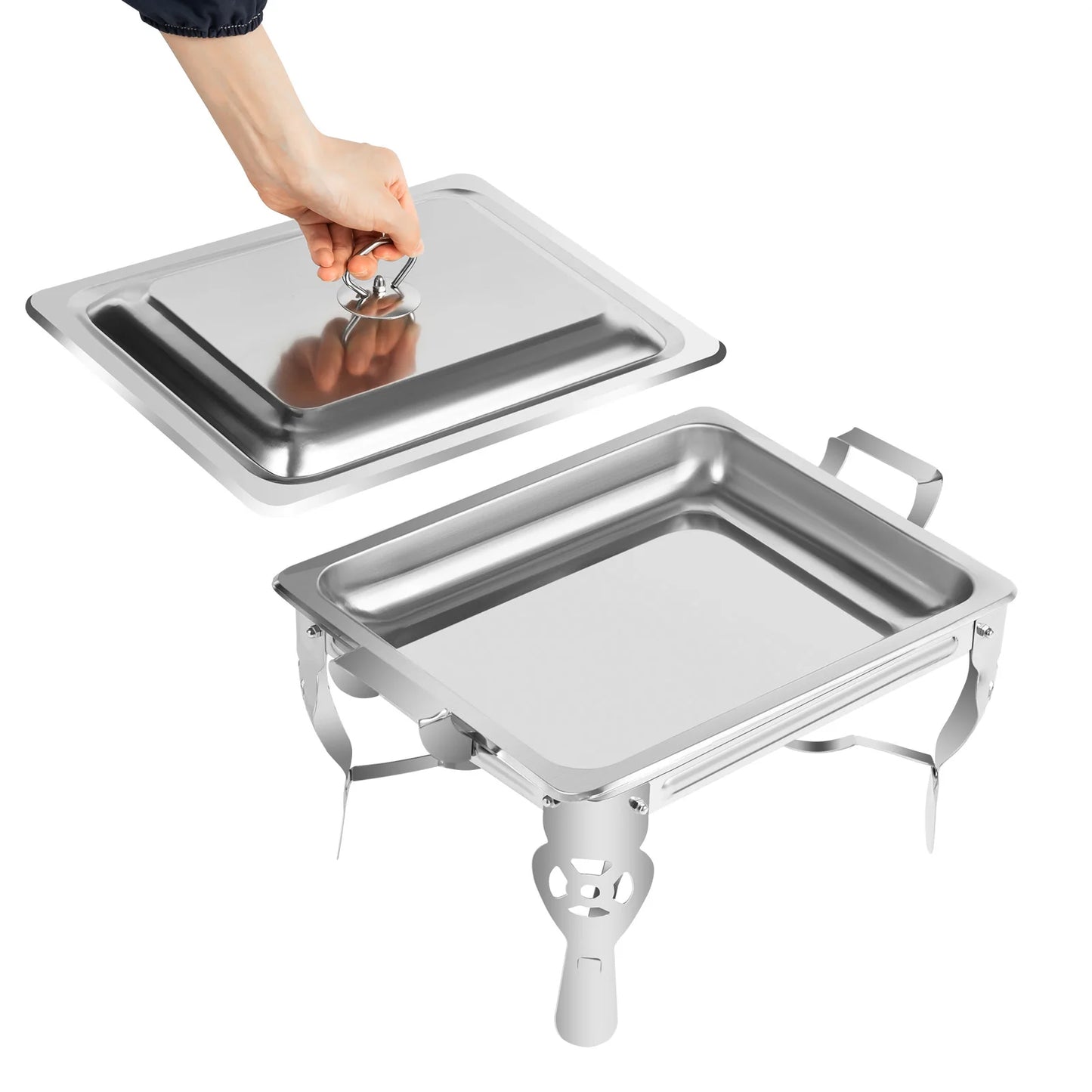 Chafing Dish Stainless Steel Food Warmer 6L/9L