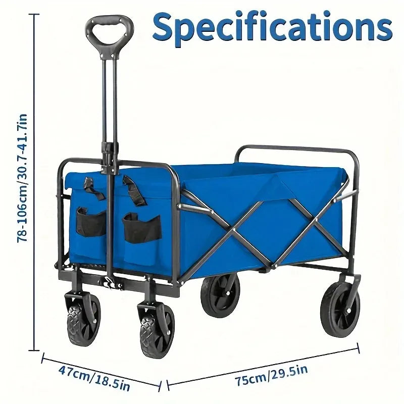 Wagon Cart Foldable Heavy Duty Utility Cart