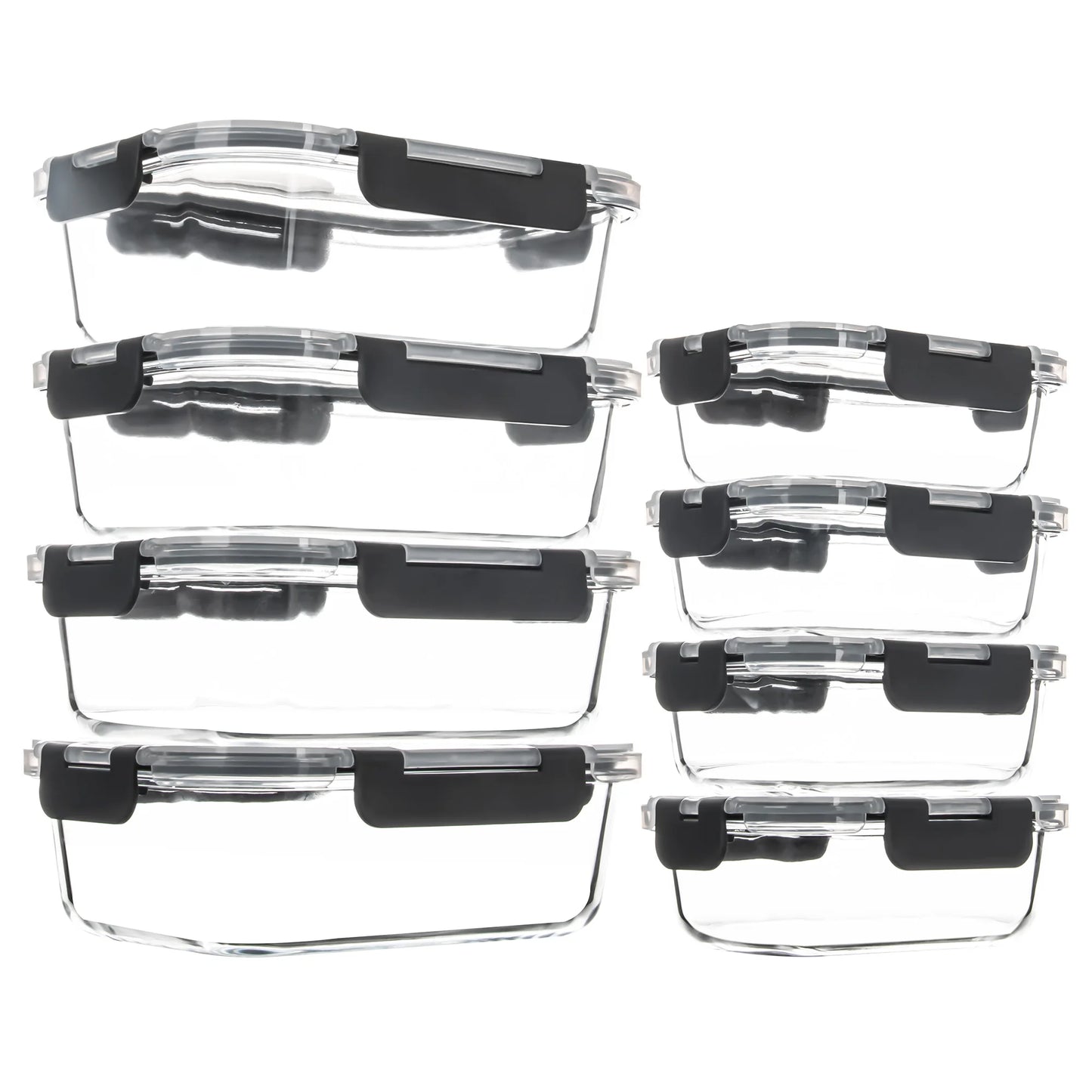 Glass Food Storage Containers Set