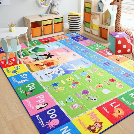 Kids Play Rug Educational & Fun Carpet