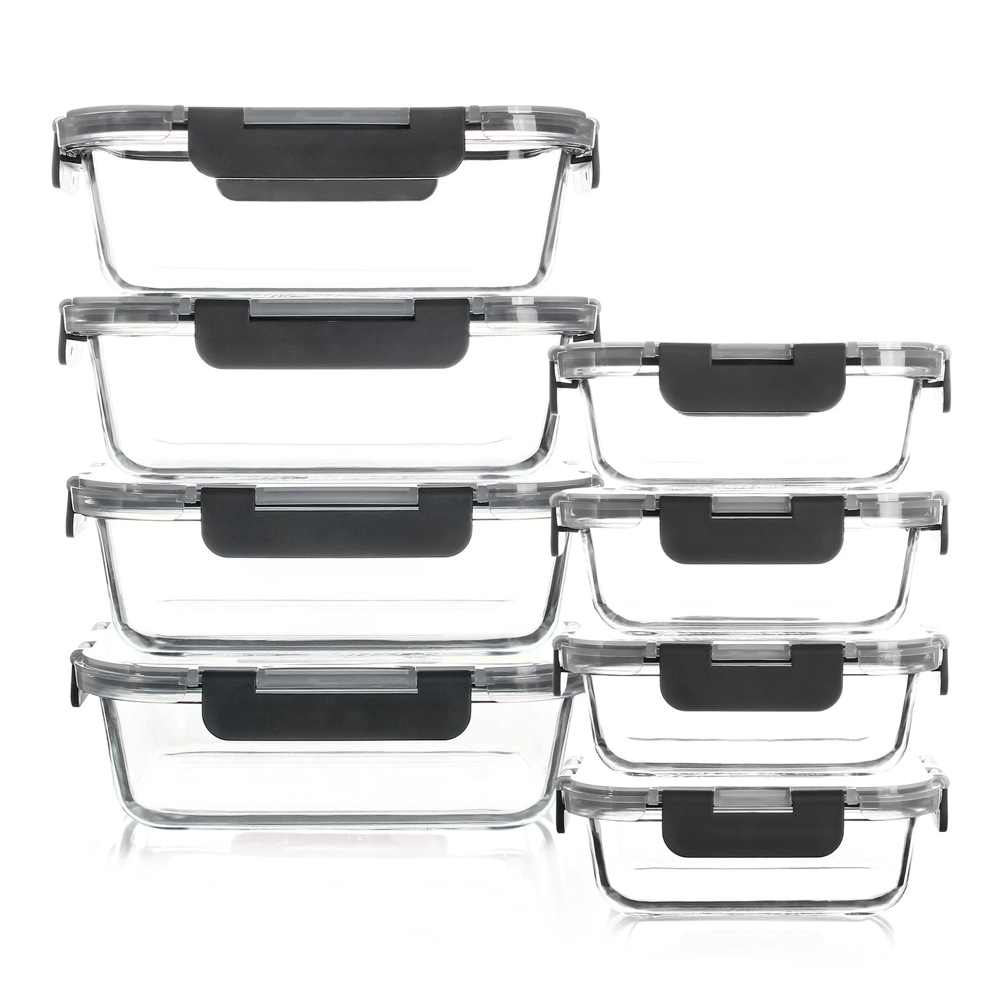 Glass Food Storage Containers Set