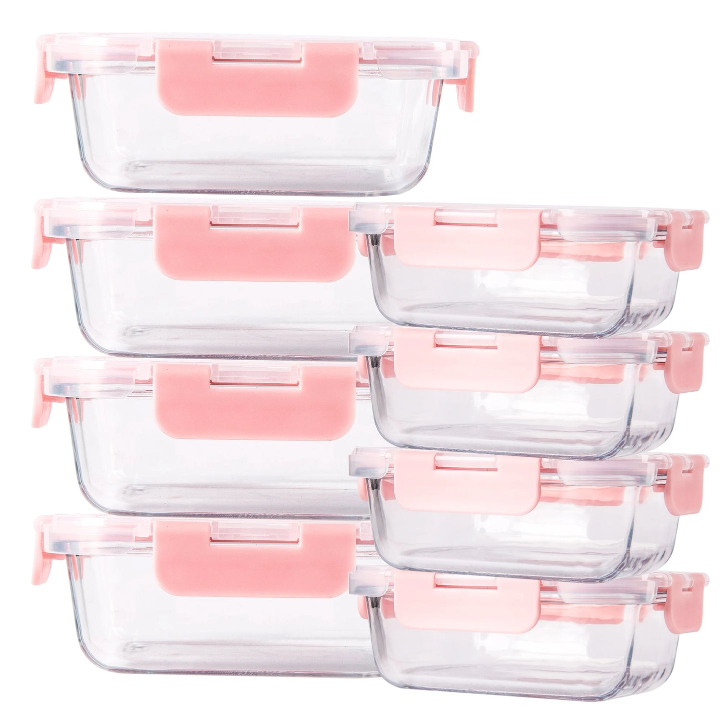 Glass Food Storage Containers Set