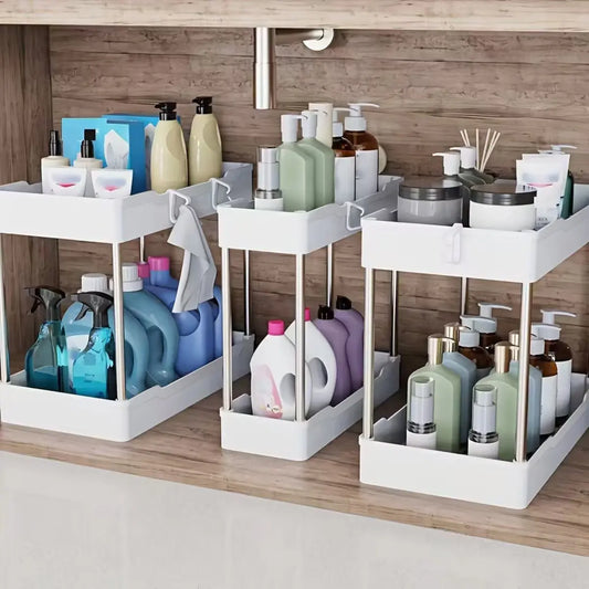 Under Bathroom Sink Organizers